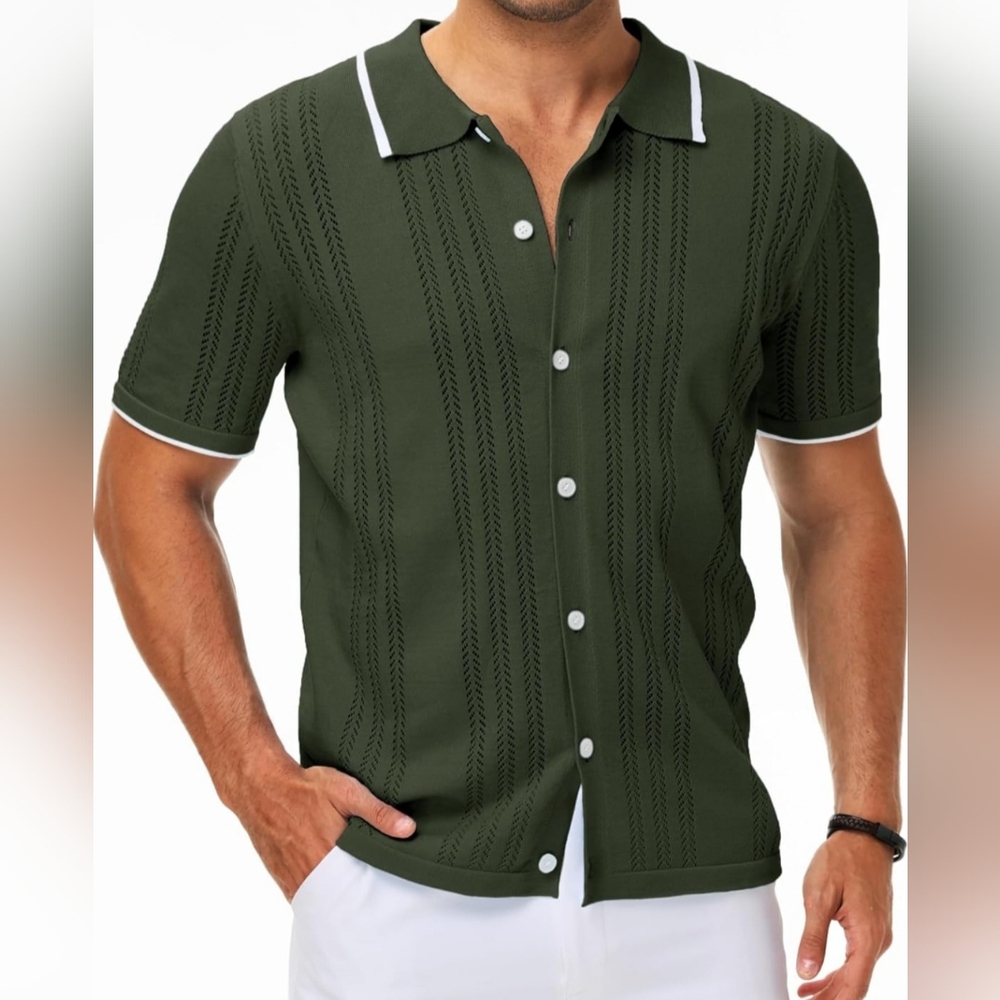 Button Down Polo